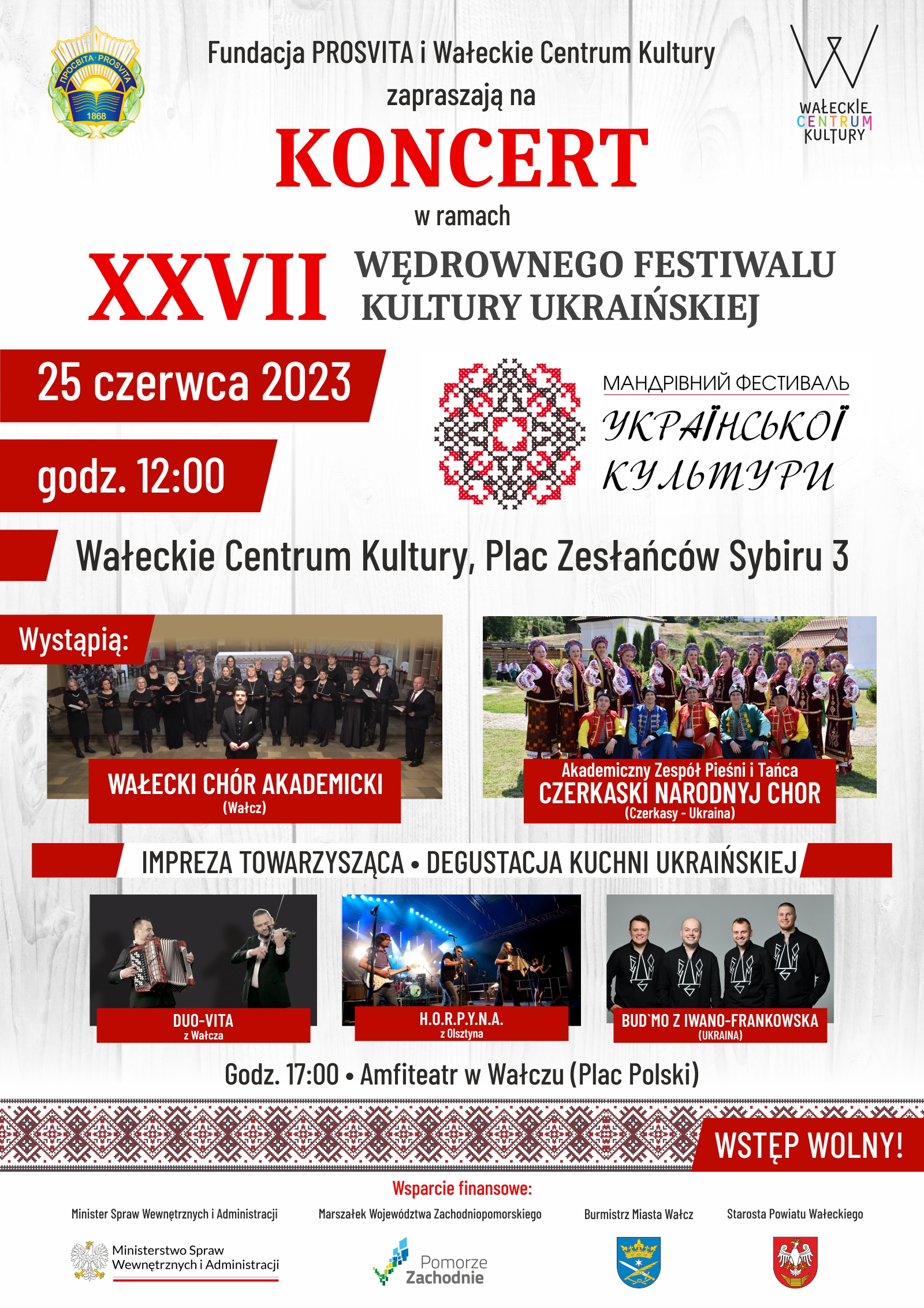 Wędrowny festiwal 2023 Wałcz